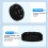 5-Key LED Light  Wireless Remote Control 5CH Wall Paste Button for Electric Curtains Fans Wireless Control 315MHz 4