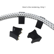 HiFi Cable Tray Stand Vibration-Isolating Rack Bracket Holder Anti-Shock Foot for Speaker Wires & Signal Cables