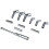 18PC 3/8" 1/4" Drive Glow Plug Removal Socket Set for Efficient Auto Repair 5