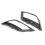 2PCS Front Bumper Lower Fog Light Grilles for  Ibiza MK4 Facelift 2013-2016 4