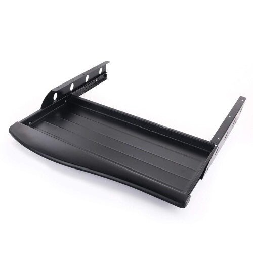 Under Desk Keyboard Tray with Clamp Mount, SpaceSaving Ergonomic Pull Out Keyboard Drawer for Home Office