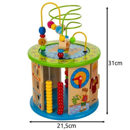 Wooden educational cube Kruzzel 24670 2