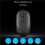 Mouse Wireless Ricaricabile, Mouse da Gioco con Doppia Modalità  2.4G per Laptop, Tablet e PC. 2