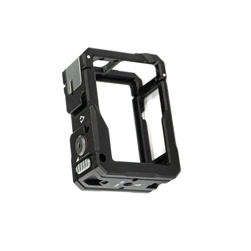 Metal Cage for  Action 5 Pro/4/3 Frame Case Full Protective Quick-Release with Cold Shoe Expansion A 1