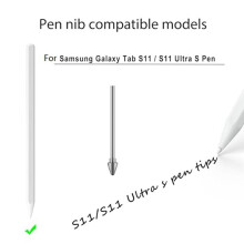 10PCS Stylus Pen Nibs Replace for   Tab S11/S11 Ultra 5PCS Metal Nibs+5PCS Nibs with Pen Clip
