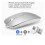 Rechargeable Wireless Mouse -Compatible 2.4GHz Dual Modes Computer Mice with  Receiver for PC Laptop 2