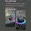 Gaming Controller for  RGB Lighting, Dual Vibration, 6-Axis Gyro Wired Game Controller C 8