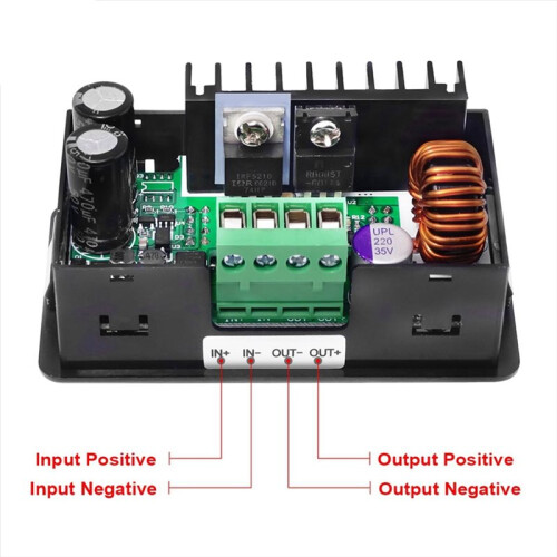 DPS3005 32V 5A Adjustable Step Down PSU Voltage Converter with MODBUS Protocol Communication +  Communication 2