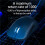 Rechargeable Wireless  Mouse Portable 2.4G Wireless Mouse Quiet Click USB Mice for Laptop Computer Black 4