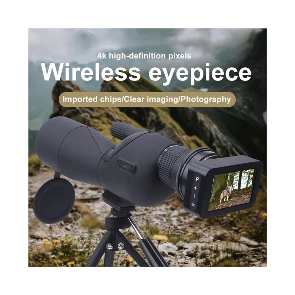 4K Telescope Eyepiece Camera 3" Color Display Electronic Eyepiece For Astronomy Observation Bird With Digital Zoom 4712708552762
