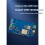 4G Networking AIR780E Single-Channel MOS  Module Development Board DC5-60V Power Supply 3