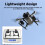 For   5 Pro Rechargeable Night Flight Light, LED Light, Heightening Tripod 2