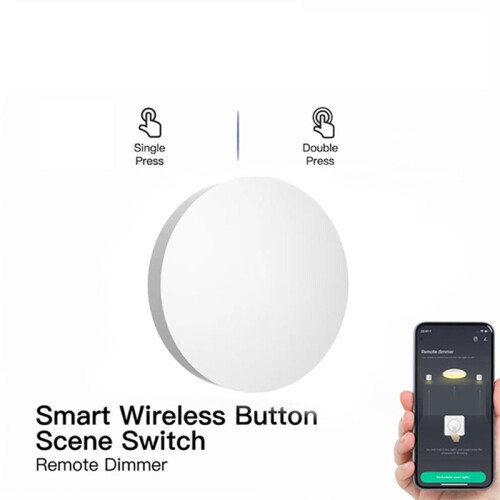 Tuya ZigBee Devices Button Scene  Battery Powered Intelligent Linkage   Automation Work with  Life 2