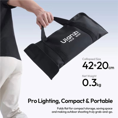Ulanzi FOLD QS30 Quick Release Octagonal Softbox 30cm  for Bowens Mount for Photography COB Video Light Foldable Softbox 2