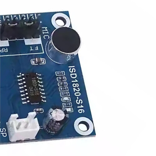 ISD1820 Recording Module Voice Board Kit with Microphone and Loudspeaker,Voice Playback Telediphone Module 1