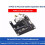 Placa de Expansão de Áudio PCIe para M.2 NVMe e I2S para Raspberry Pi - Adaptador SSD NVMe - Módulo de Interface de Áudio Digital 3
