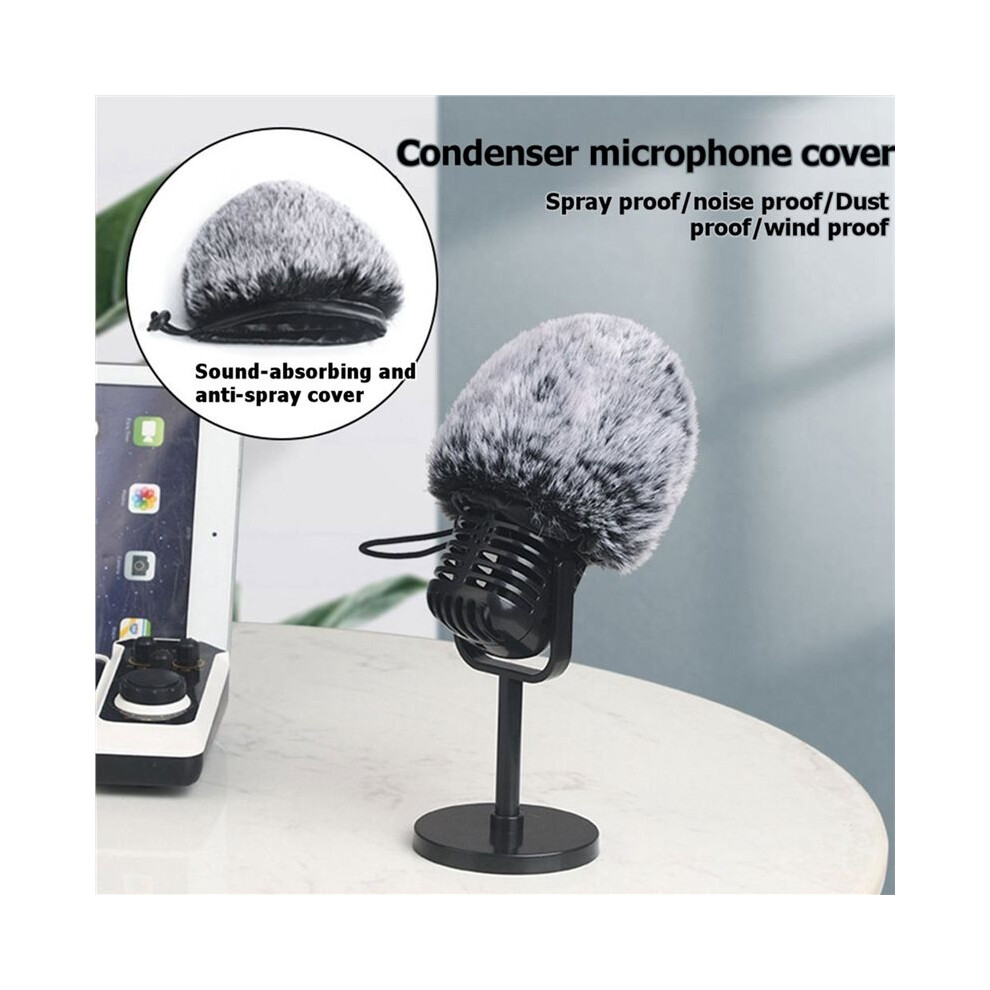 Foam Windscreen For Microphone, Microphone Foam Cover Mic Furry Windscreen Muff 4712639125233
