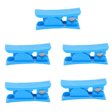 5Pcs 3D Printer Tube Cutter Set, Precise Clean Cutting, Durable Stainless Blade, Fits 6mm Plastic Tubing