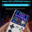 F35V 3,5 Inch Retro Gameconsole met Open Source Linux-Systeem, 64 GB Ondersteuning, Meer Dan 30 Emulators, PSP-Gameconsole, Retro Arcade, Wit 3