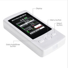 TM-190 Electromagnetic Radiation Detector EMF Meter Gauss 3-Axis Magnetic Electric RF Field Strength Digital