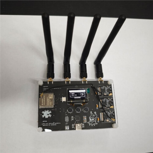 Neues RF CLOWN V2.0 ESP32 Wireless Security Tester Kit, 3 NRF24L01 BLE  Analyzer, Pentesting-Tool mit OLED-Display 2