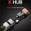 BIGTREETECH K Hub Power Supply Module Active Thermal Management USB Splitter Expander for Voron Klipper 3D Printer 2