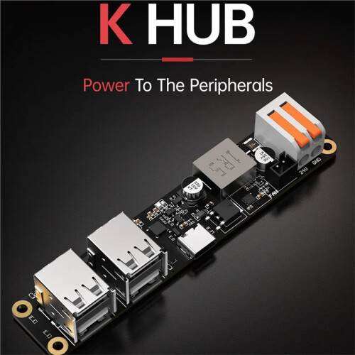 BIGTREETECH K Hub Power Supply Module Active Thermal Management USB Splitter Expander for Voron Klipper 3D Printer 1