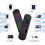 2.4G  Voice Remote Control Wireless Gyroscope Air Mouse 7 Color Backlight Keyboard for Android  TVBox PC 2