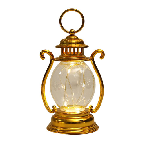 LED hanging lantern retro style with hook 1 piece