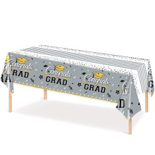 Graduation Tablecloth with Print Design for 2023 Ceremony