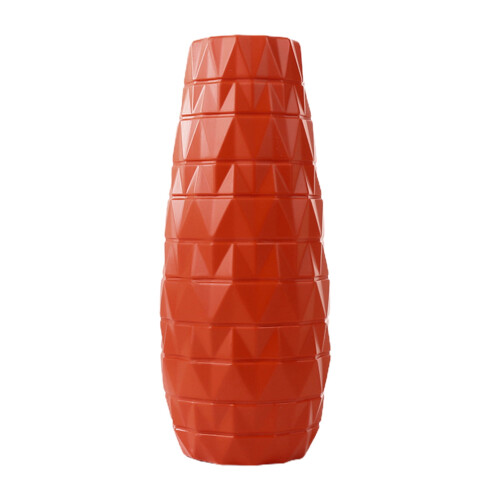Modern plastic vase for floral arrangement, 1 piece
