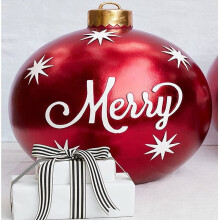 Boule gonflable de Noël en PVC, décoration extérieure 301