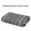 Garvee Moroccan area rug chenille 4 ft x 6 ft black 3