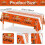 Graduation Tablecloth with Print Design for 2023 Ceremony 7