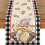 Ostertischläufer – Vintage-Hasen- und Eier-Print 4