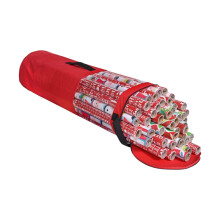 Boîte de rangement pour rouleaux de papier cadeau de Noël,