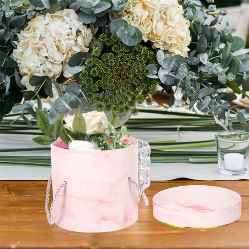 Flower Arrangement Gift Box Pink Cardboard 1 Pack 1