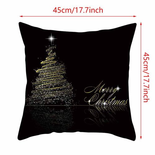 Peach Skin Pillow Case Christmas Design 1 Piece 2