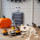 Plastskjelettfrosk Halloween-dekorasjon, 1 stk. 5