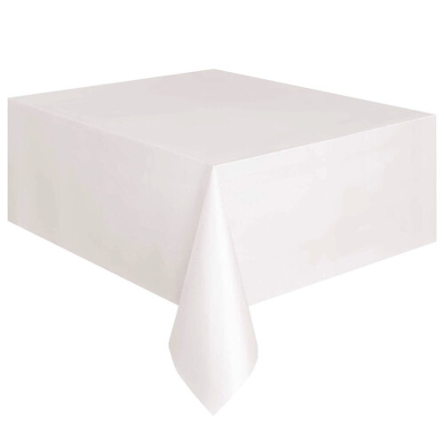 Yesbay Red Rectangle PE Tablecloth 137 x 183 cm 2