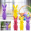 Easter flocked bunny statue with bow tie 1 piece 3