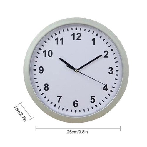 10-inch Hidden Safe Wall Clock with Storage 2