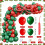 Kit d'arche de ballons de Noël rouge et vert (89 pièces) 3