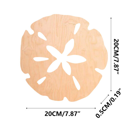 Wooden Sand Wall Art Round Decorative Panel 2