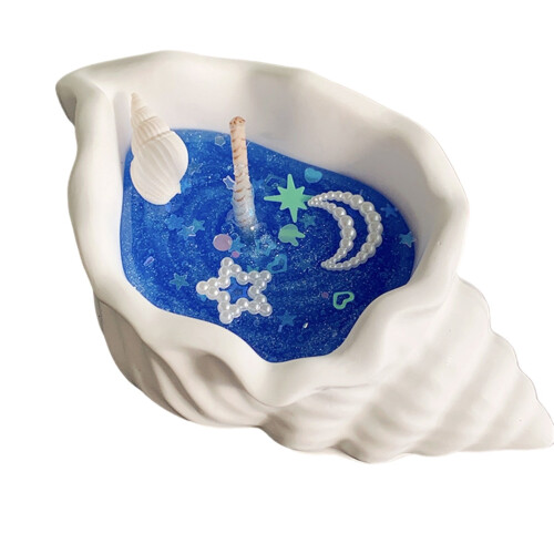 Conch Aromaterapilys Ocean Jelly Wax Blå 1