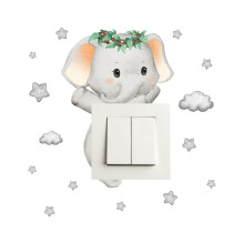 Petits stickers muraux étoiles pour la décoration intérieure (1 paquet)
