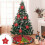Wood Christmas Red Decorative Pendant 1 piece 2