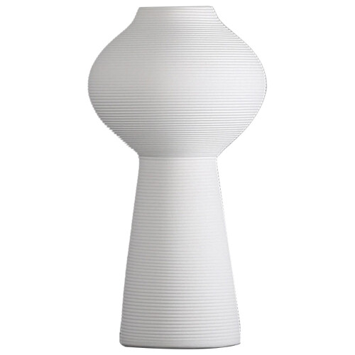 Ceramic desktop vase white small 1 piece 1
