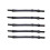 Adjustable Eyeglass Straps for Adults - 5 Pack DarkGrey 1