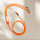5-in-1 LED Night Light Braided Charging Cable - USB/OTG/Type-C/iOS/Android Compatible Orange 3